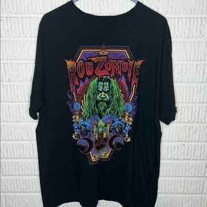 Rob Zombie Graphic Black T-Shirt